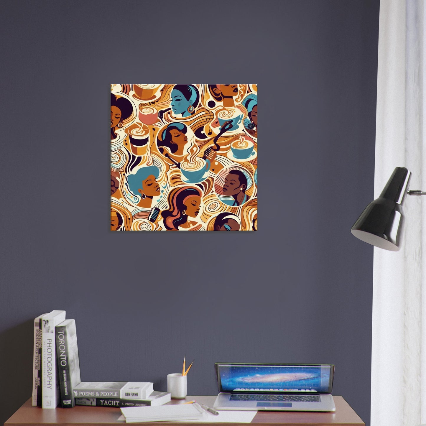 Cubism art canvas