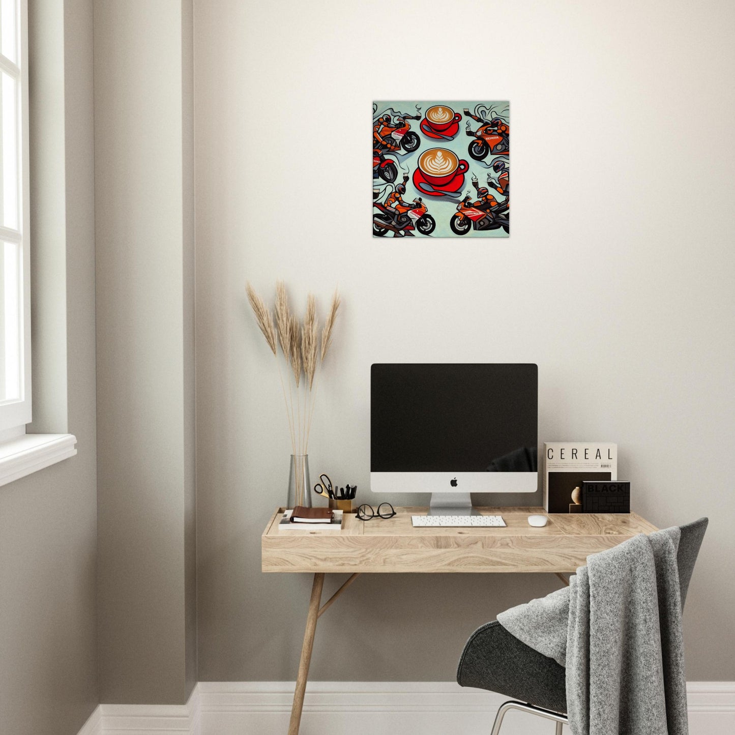 latte art canvas