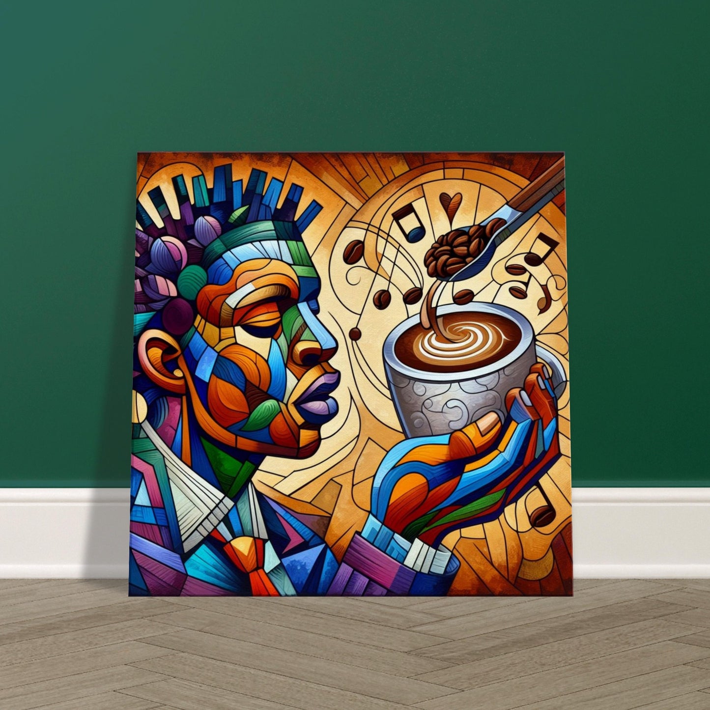 abstract wall decor