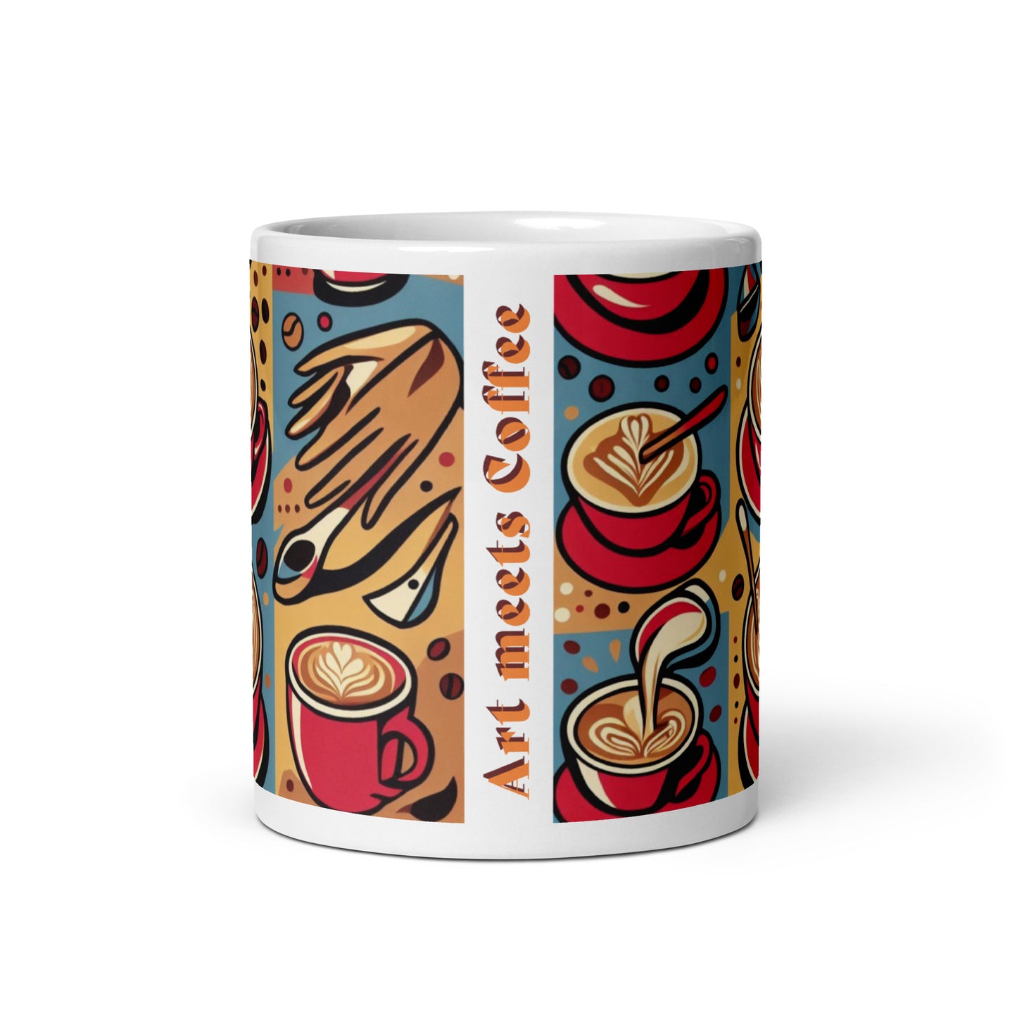 art mug front view
