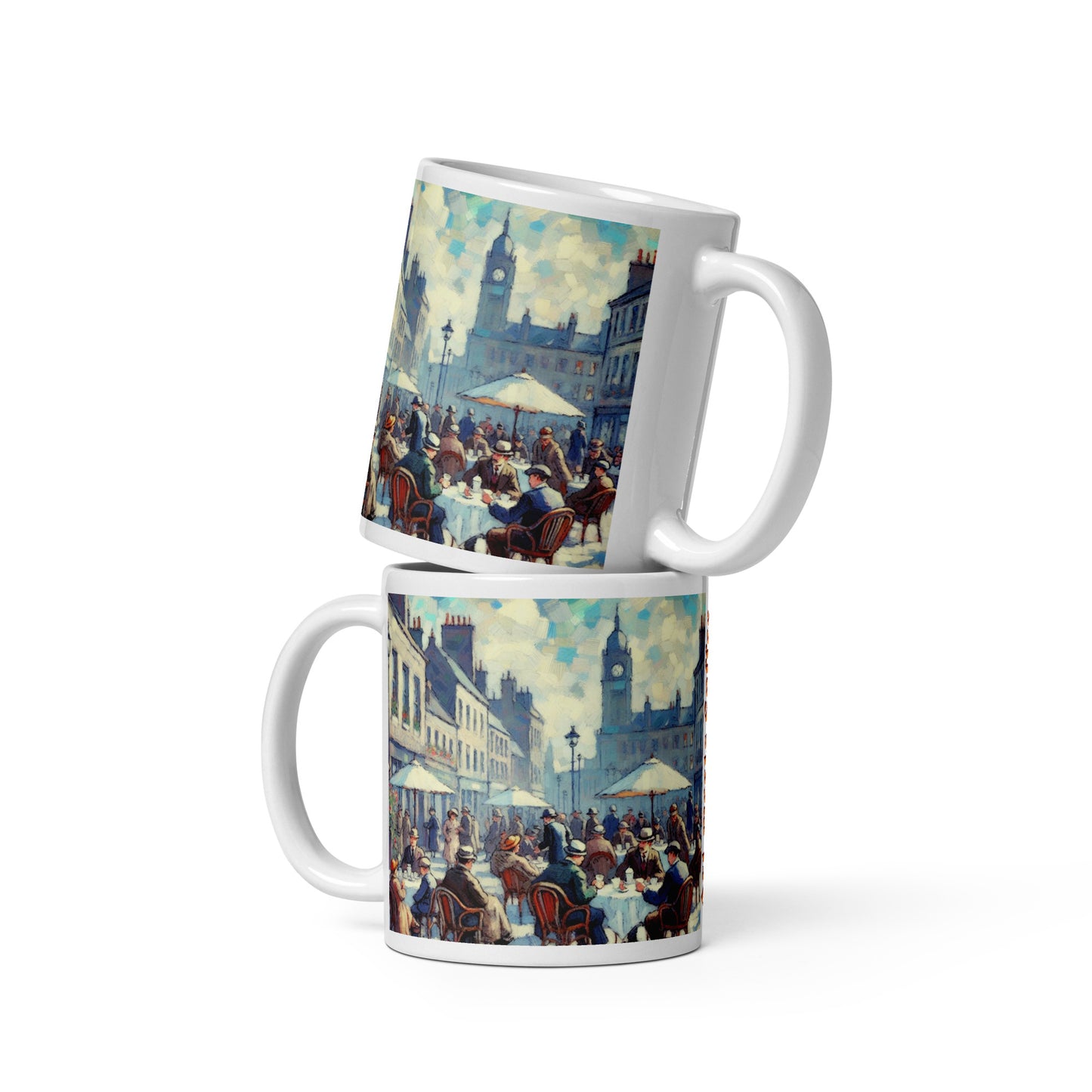 mug art stacked