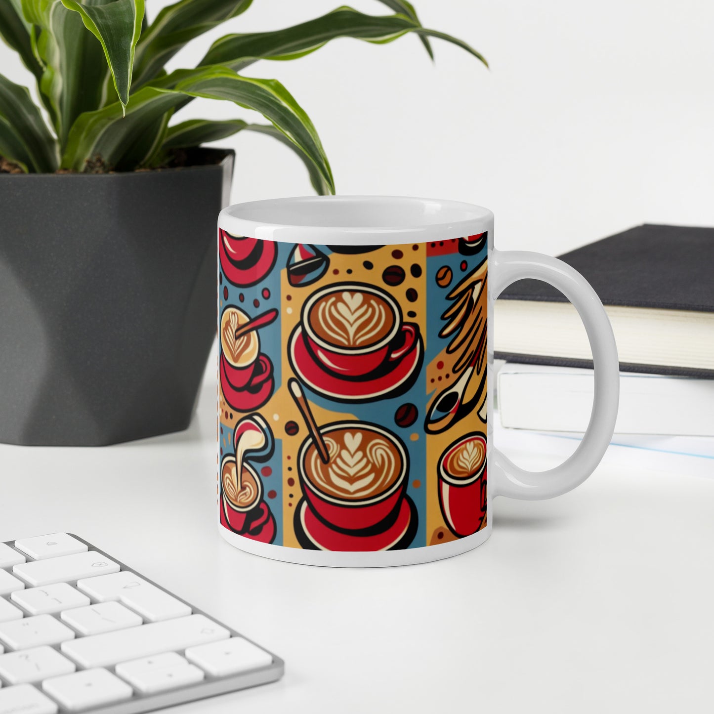 Picasso style mug