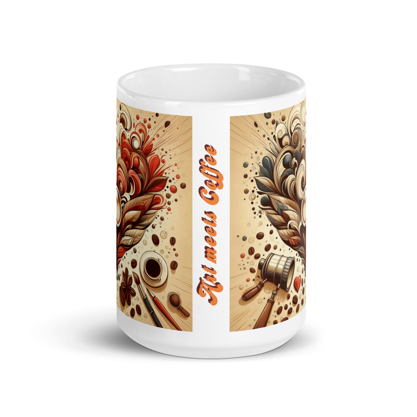 mug art front view