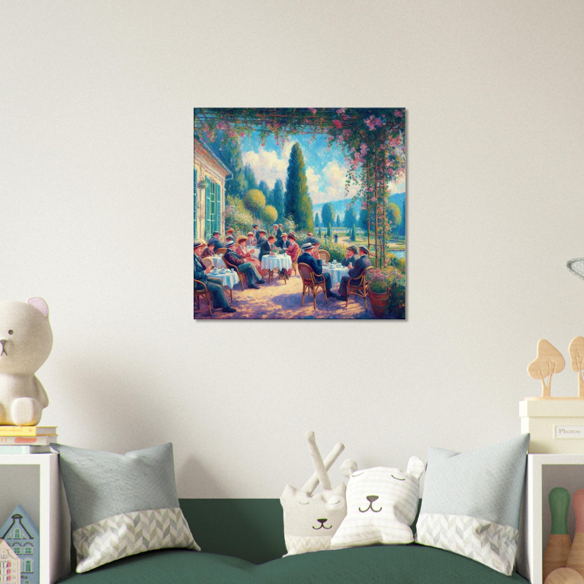 Monet style print