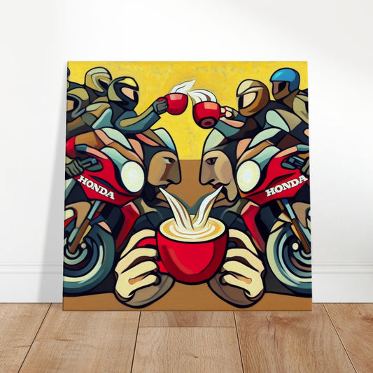 motorcycle wall art