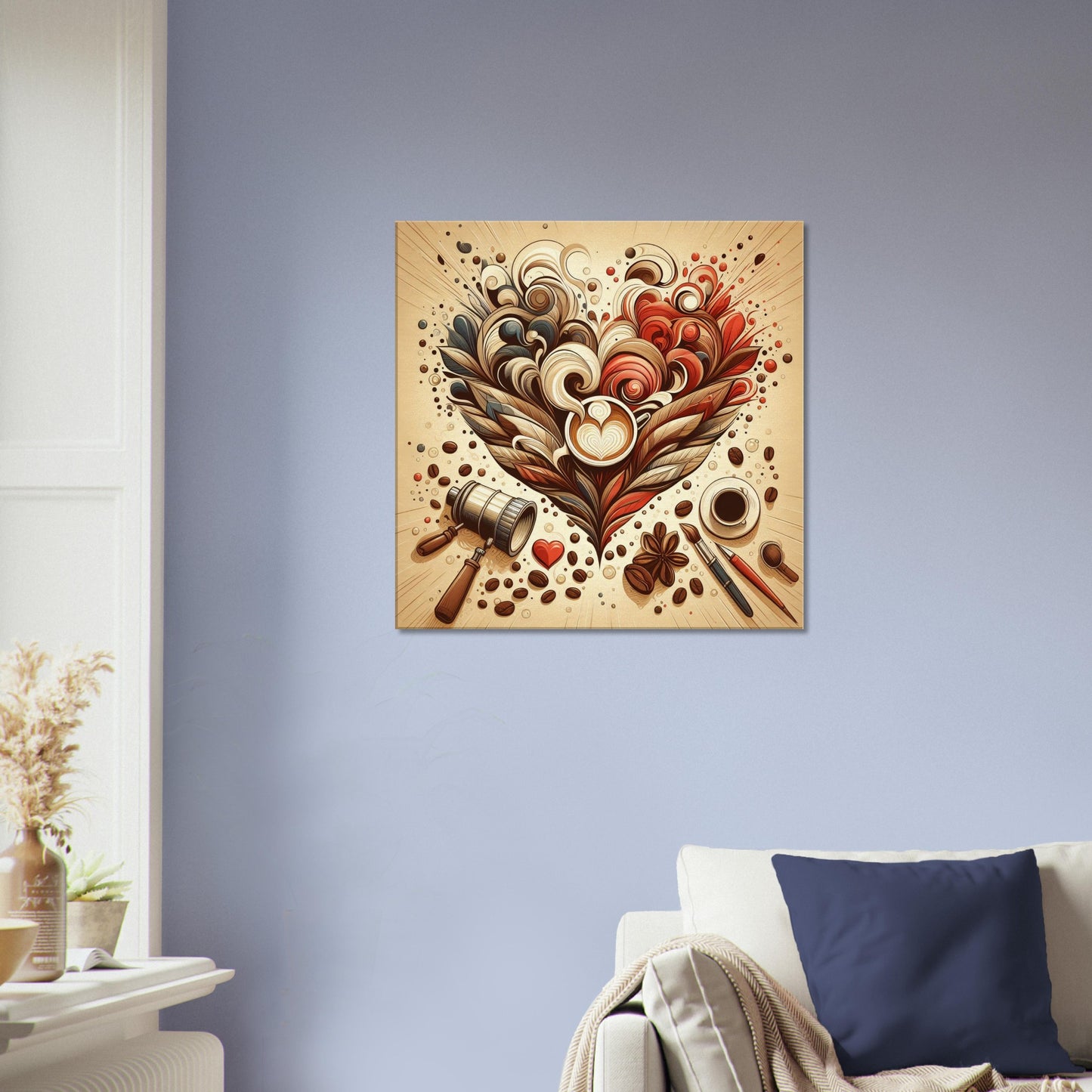 abstract wall decor