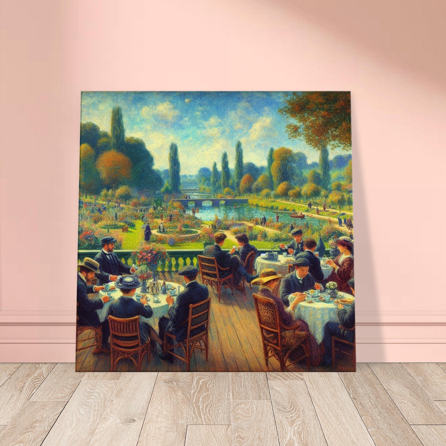 Monet poster scene