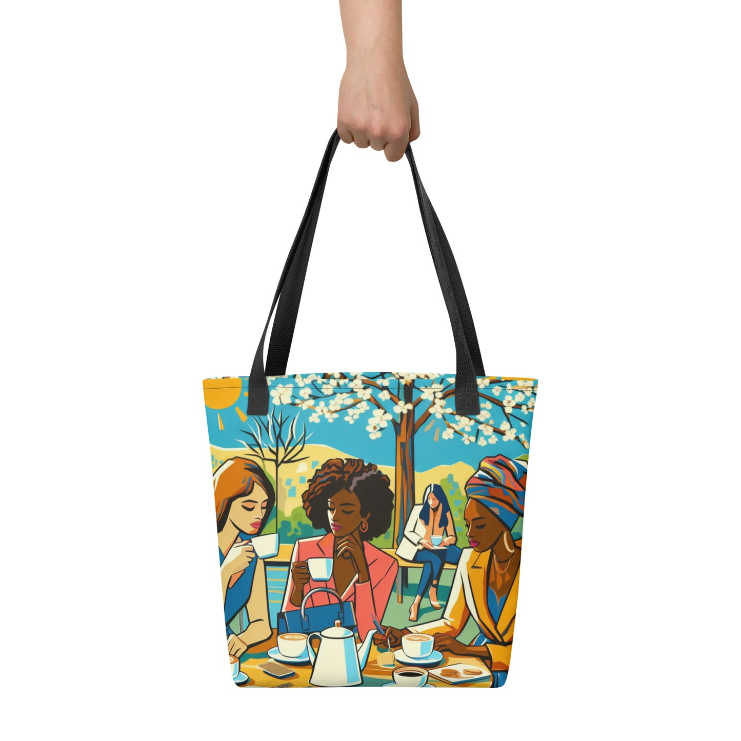 Afternoon Coffee with the Girls Premium Tote bag