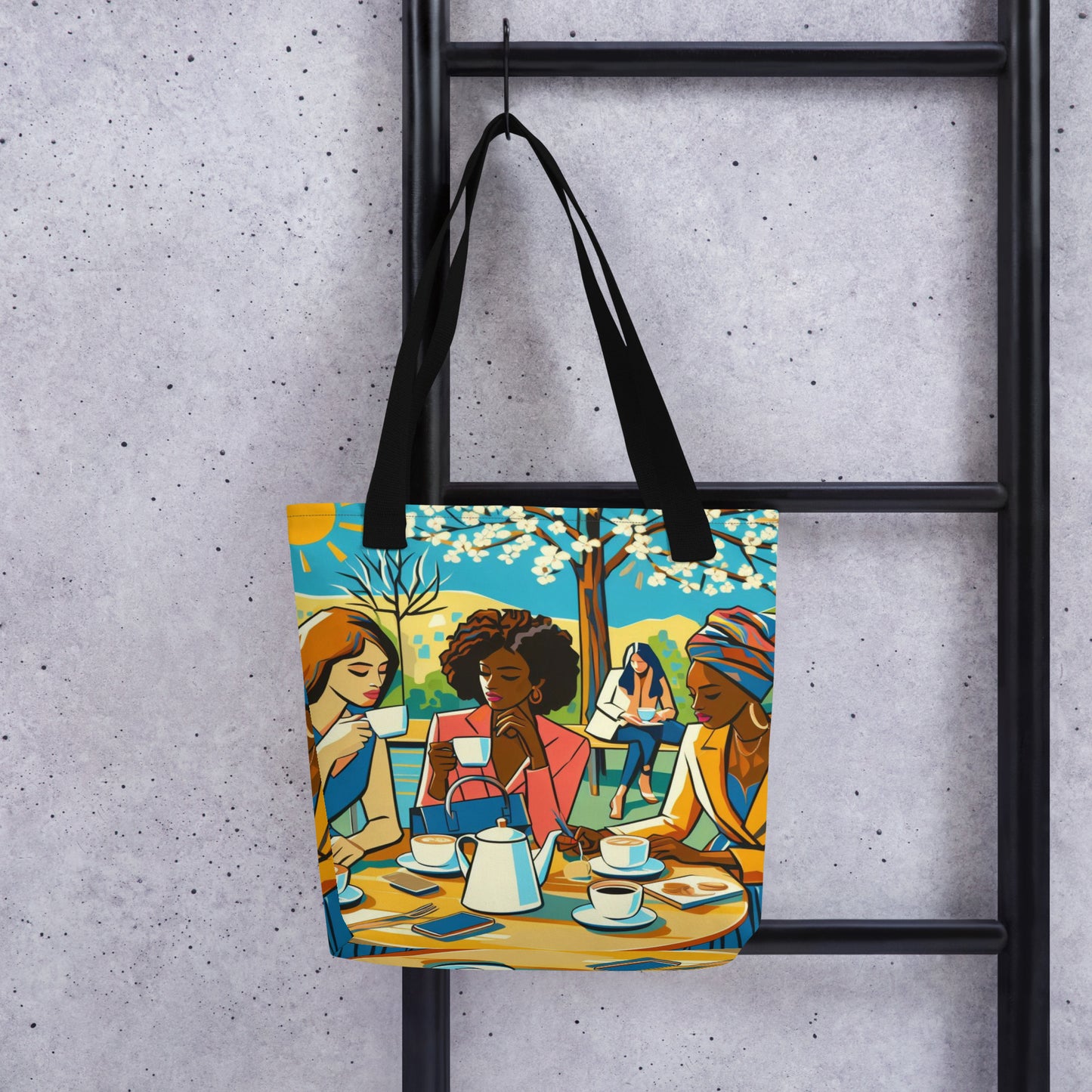 Afternoon Coffee with the Girls Premium Tote bag