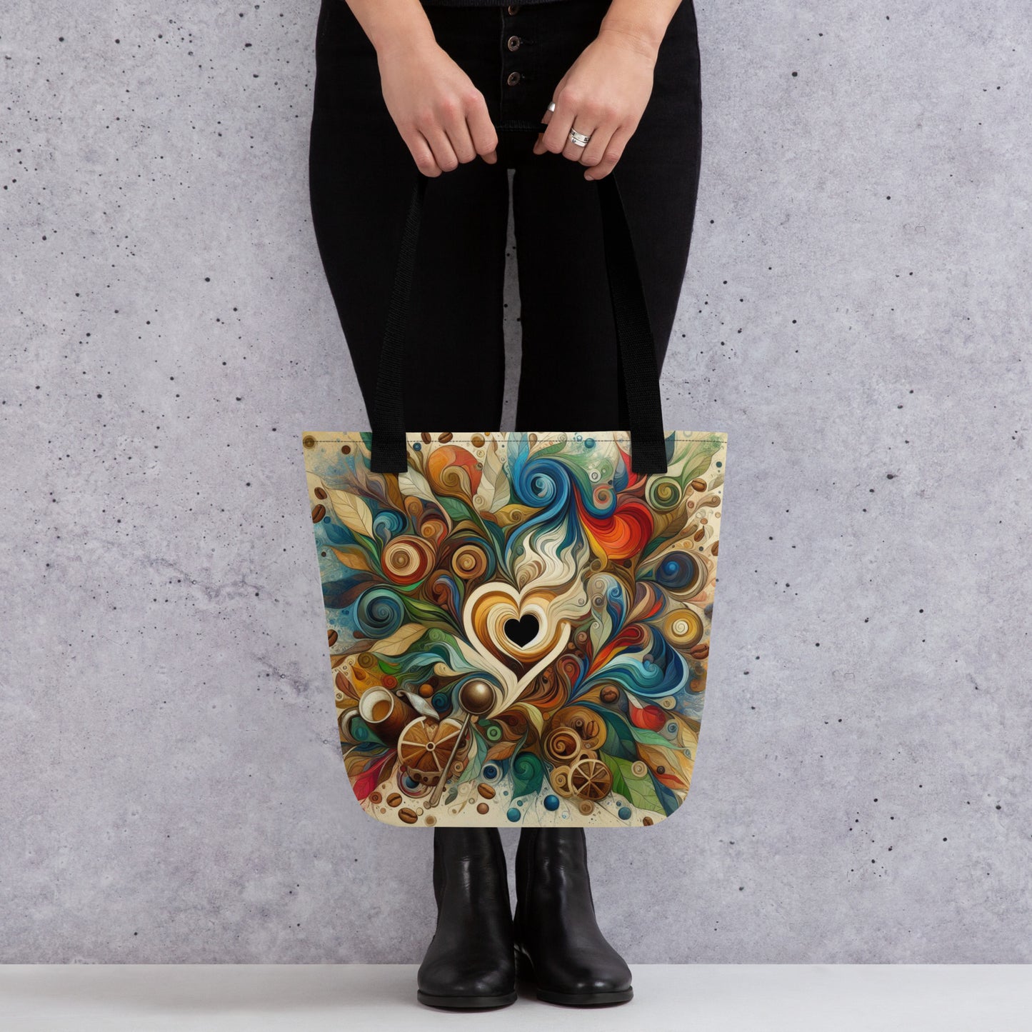 Abstract Art 4 Premium Shopping Tote bag