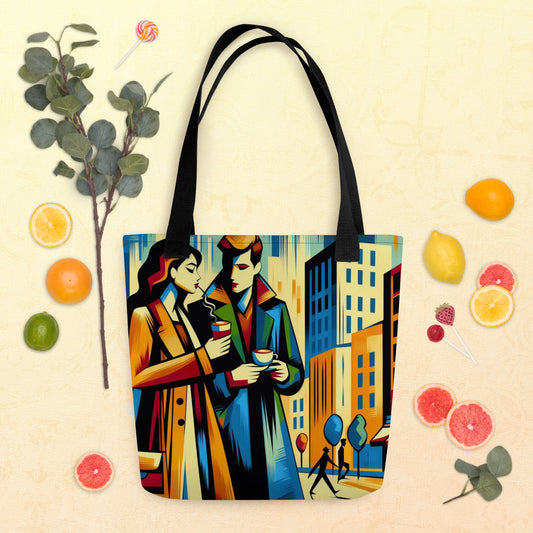 Coffee on the Go Premium Tote bag