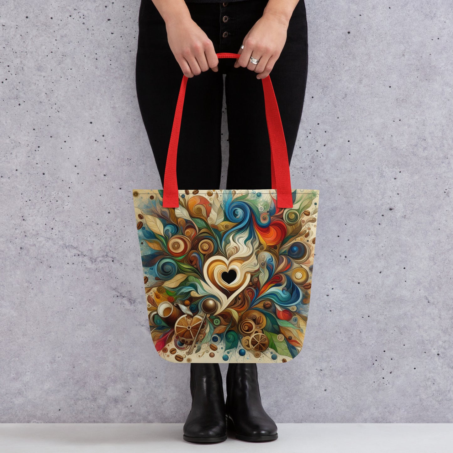 Abstract Art 4 Premium Shopping Tote bag