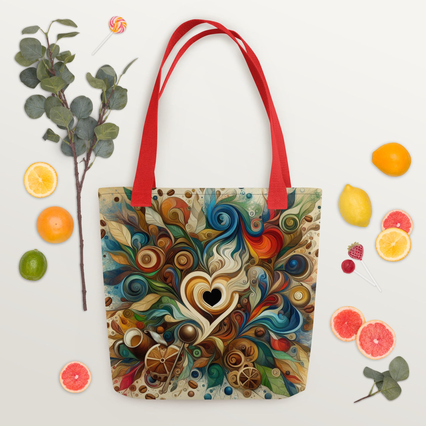 Abstract Art 4 Premium Shopping Tote bag