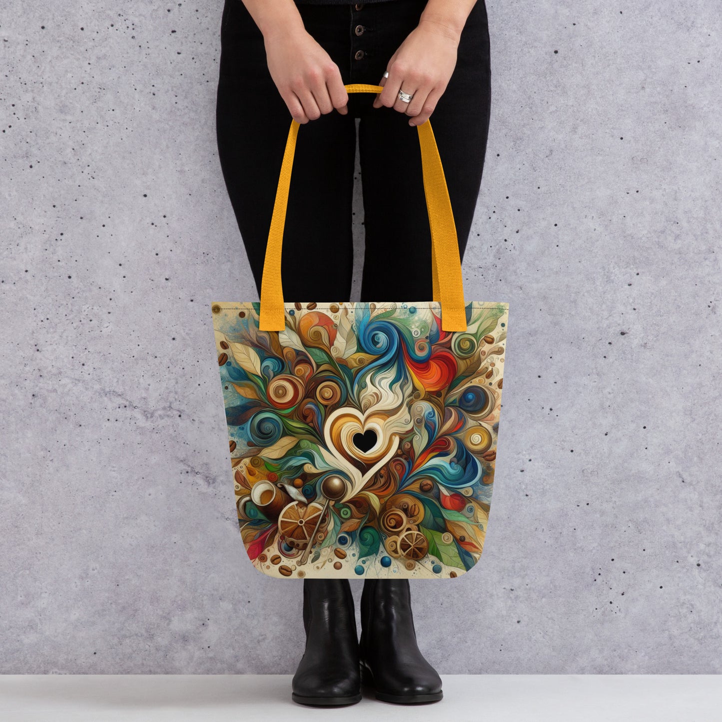 Abstract Art 4 Premium Shopping Tote bag