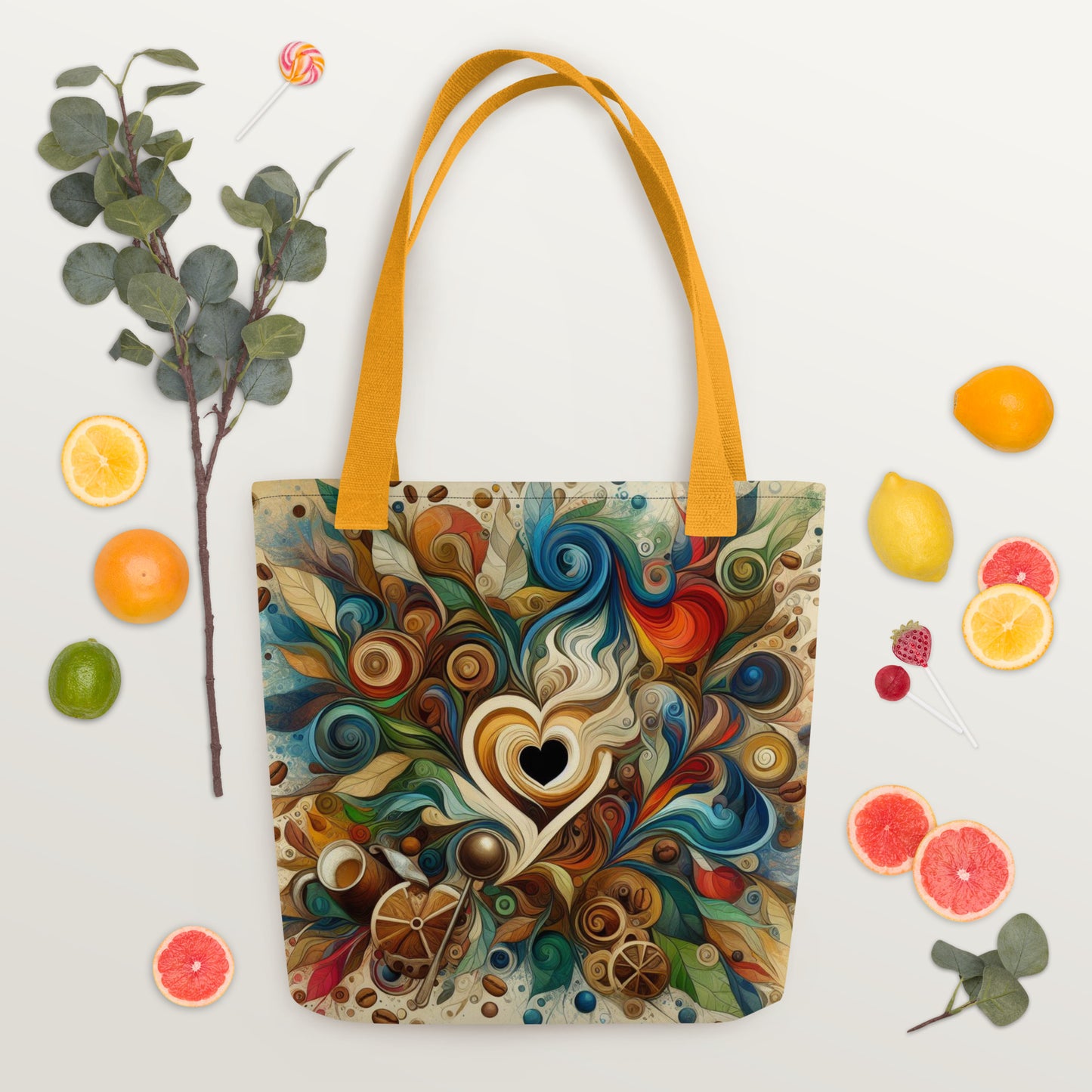 Abstract Art 4 Premium Shopping Tote bag