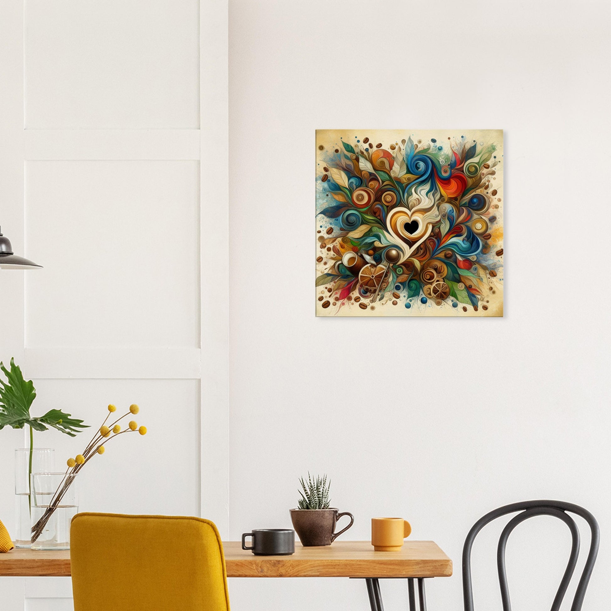 abstract wall decor