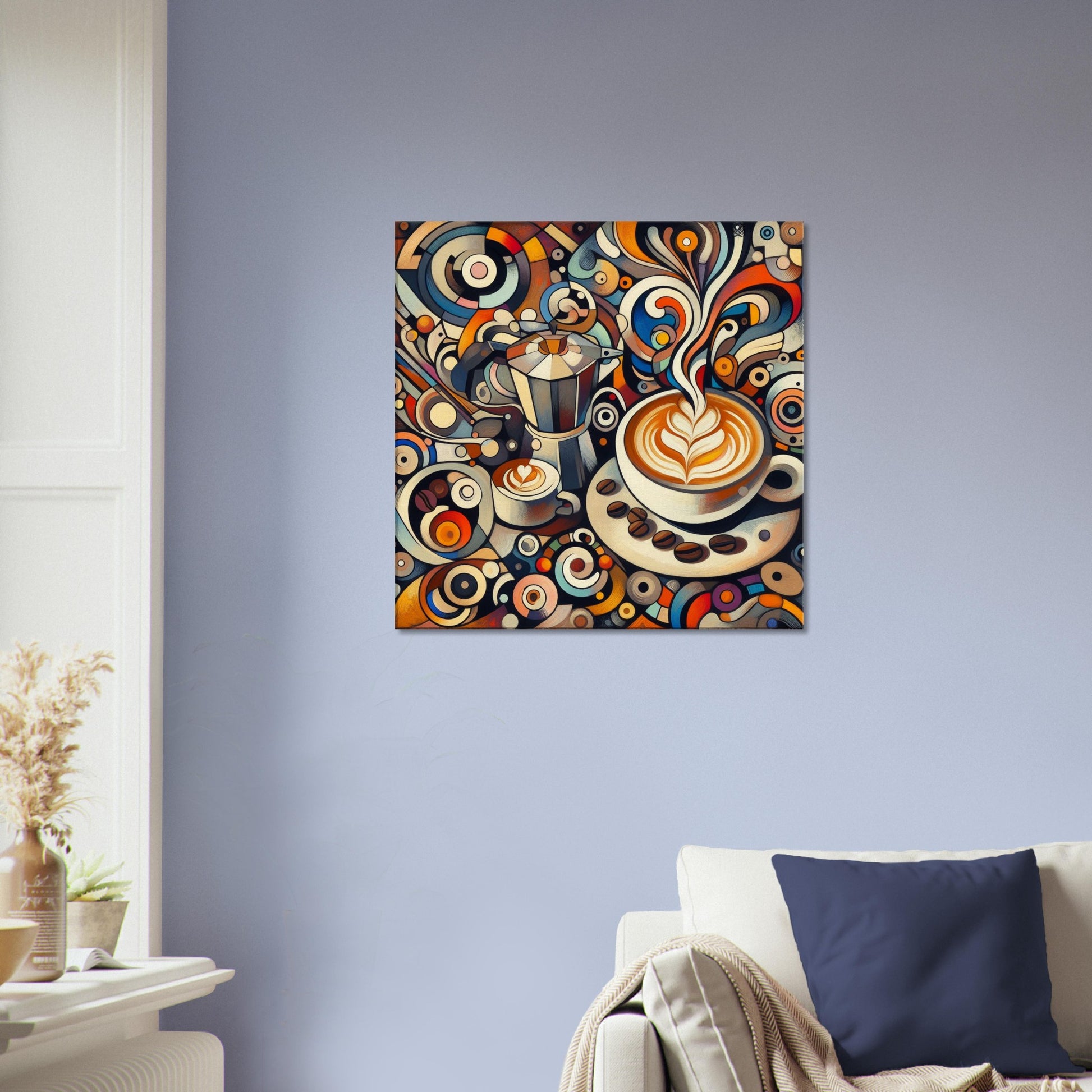 abstract wall decor