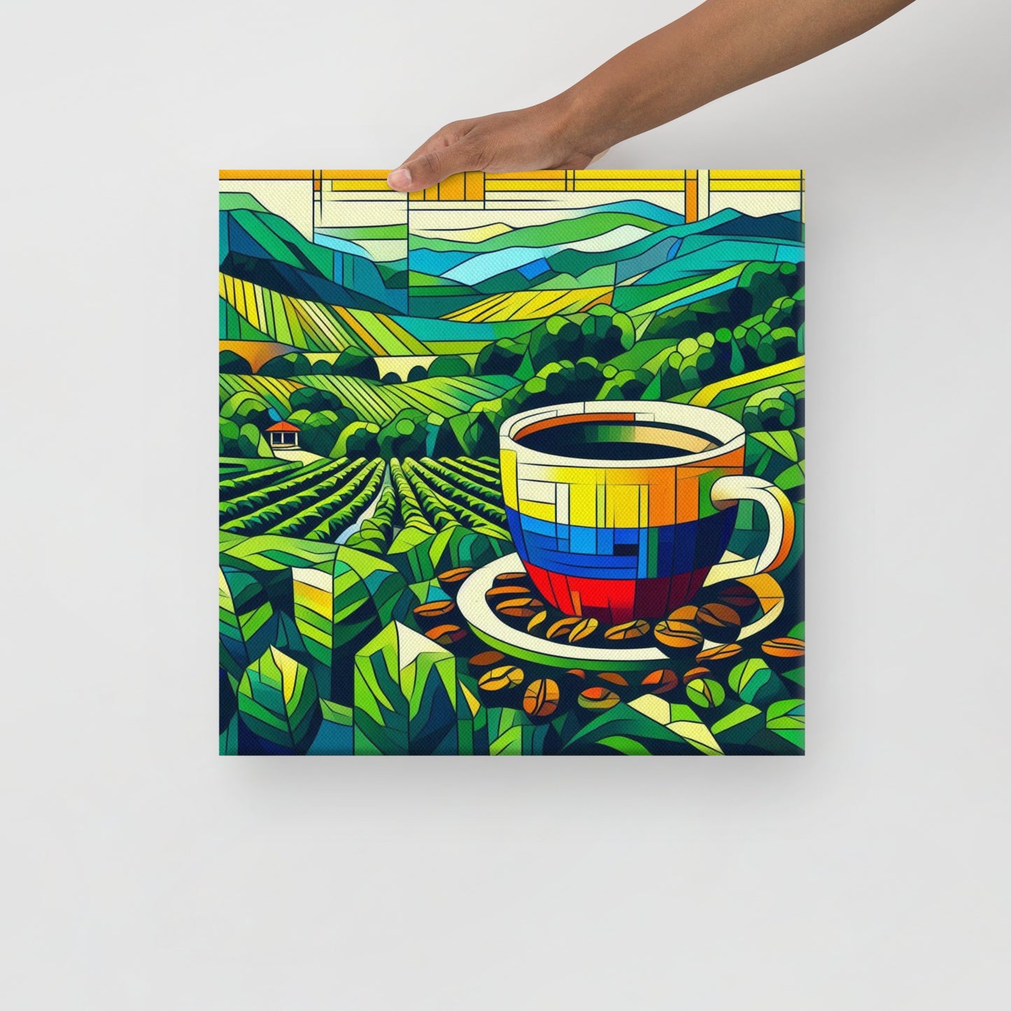 Colombian Roast – Cubist Coffee Art