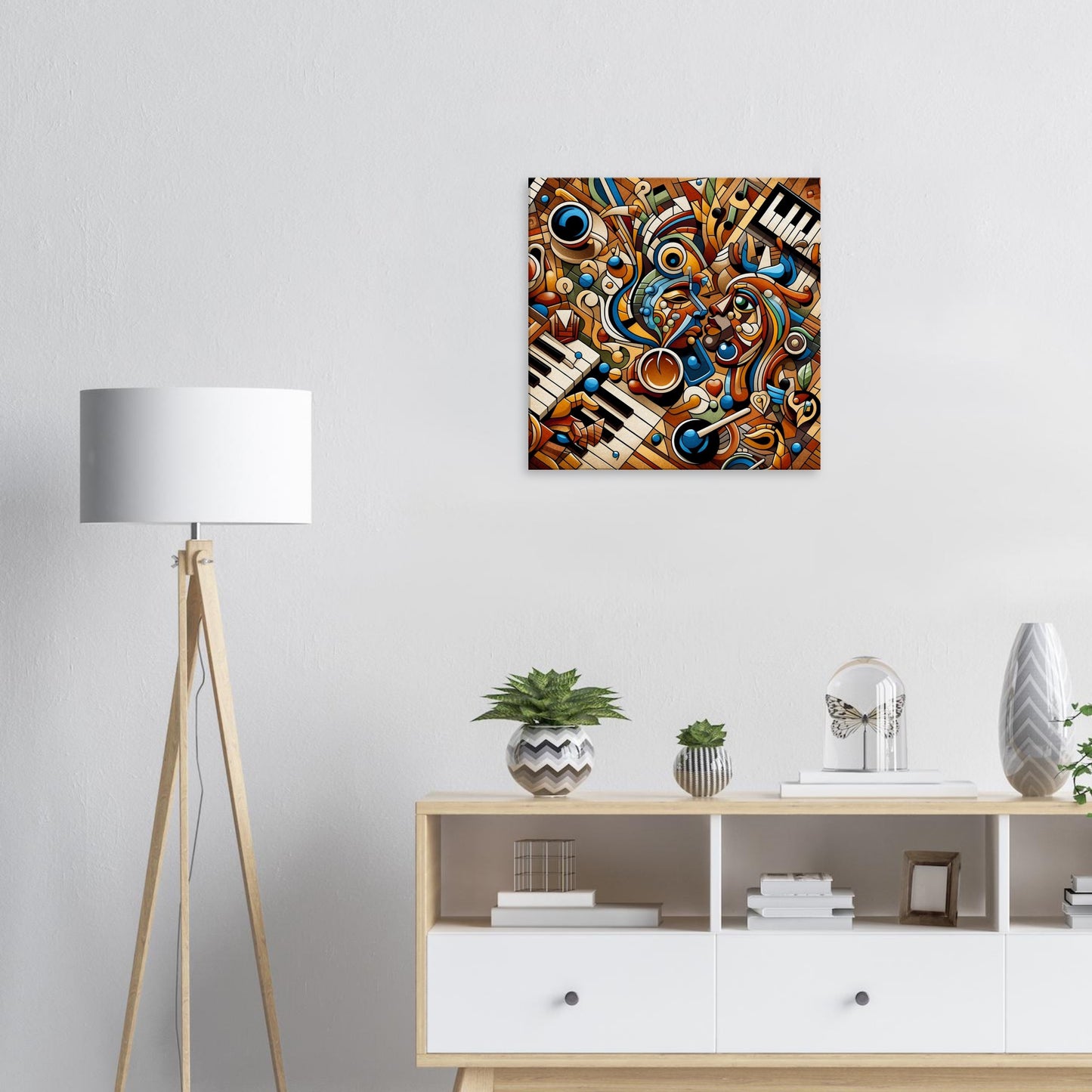 abstract wall decor