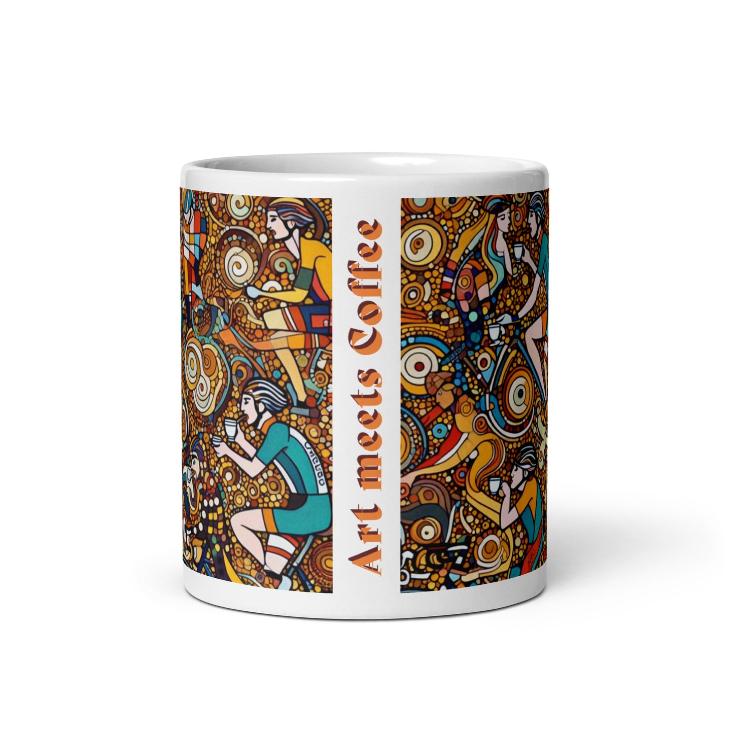 cycling mug front view