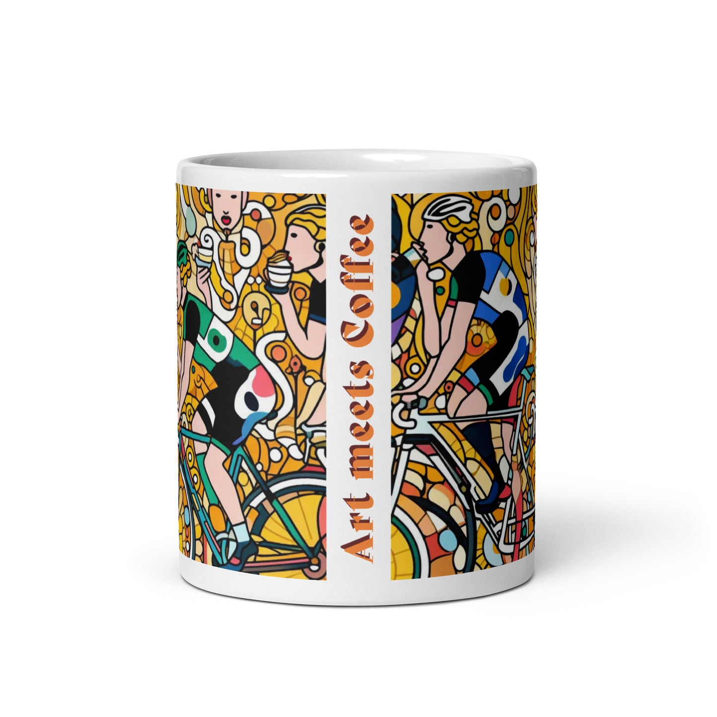 cycling mug front view