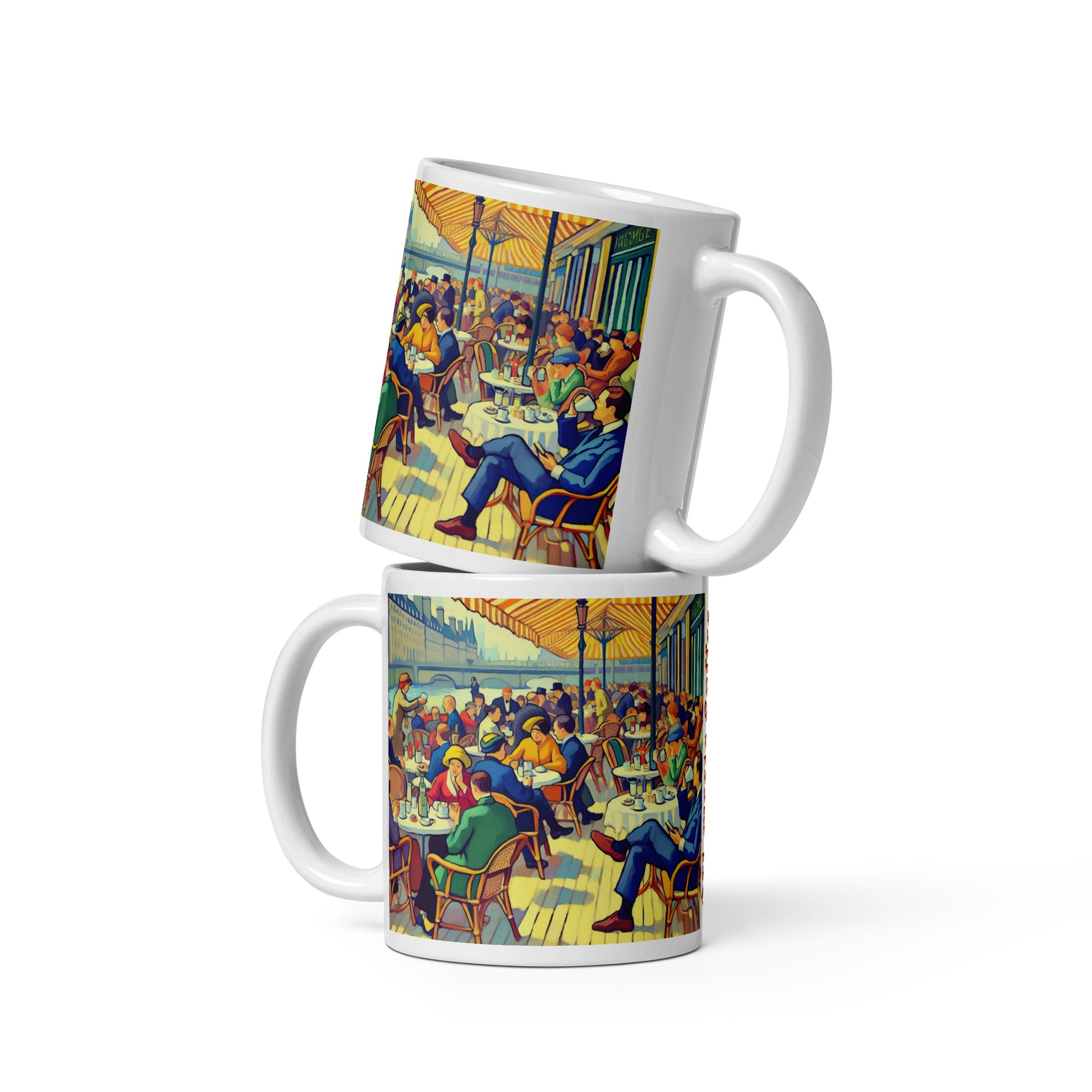 Lowry style art mug