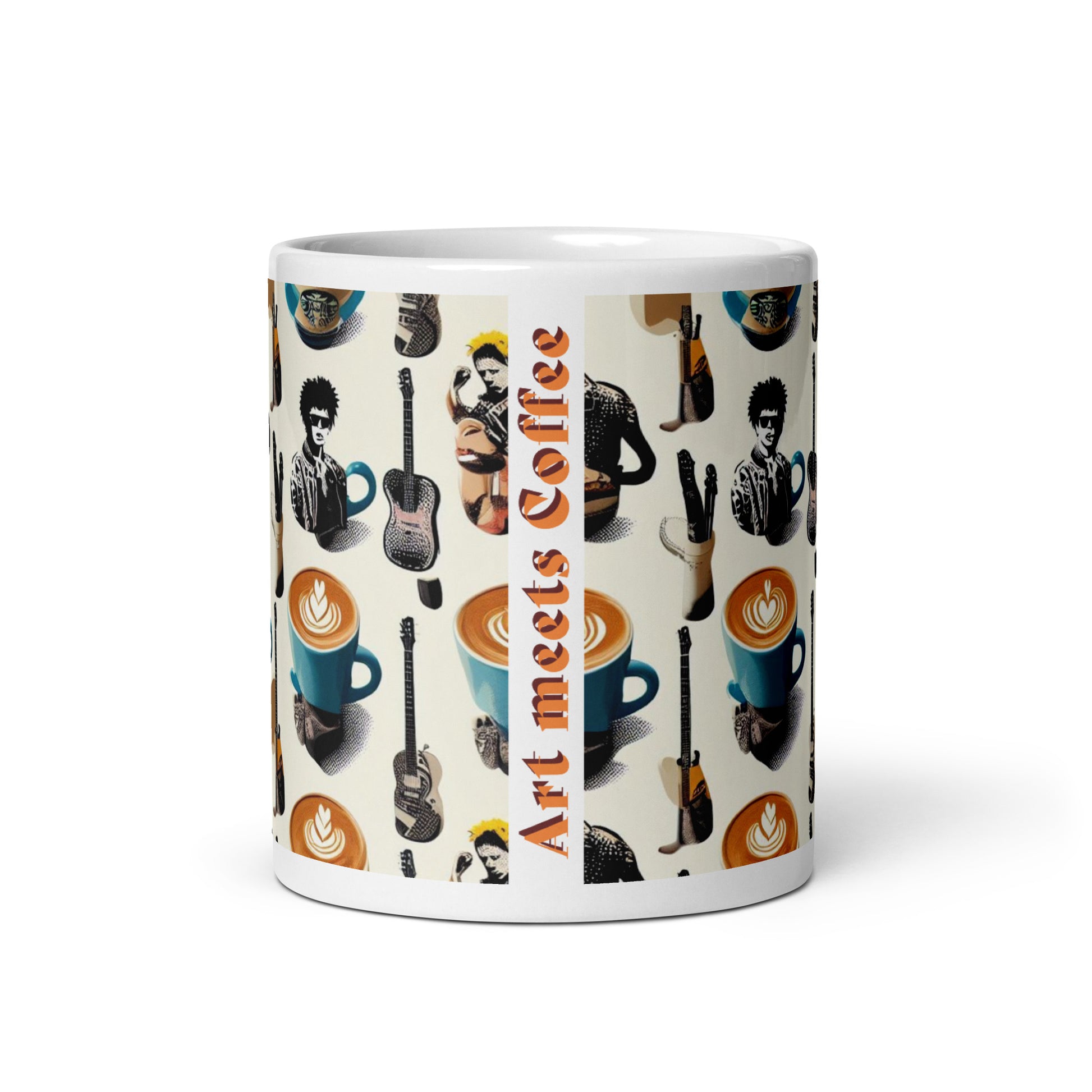 music themed mug