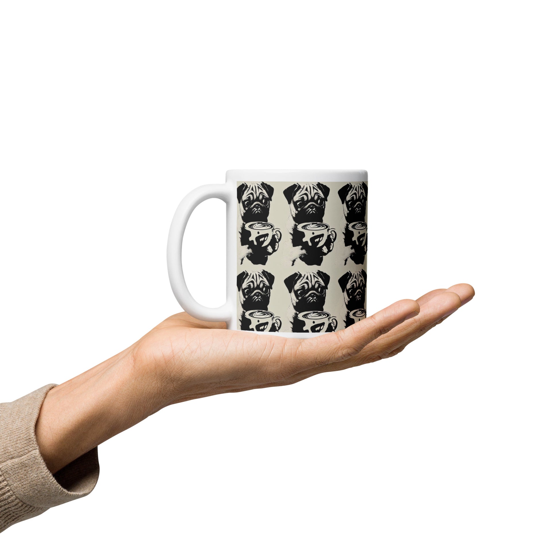 Voila pug mug hug