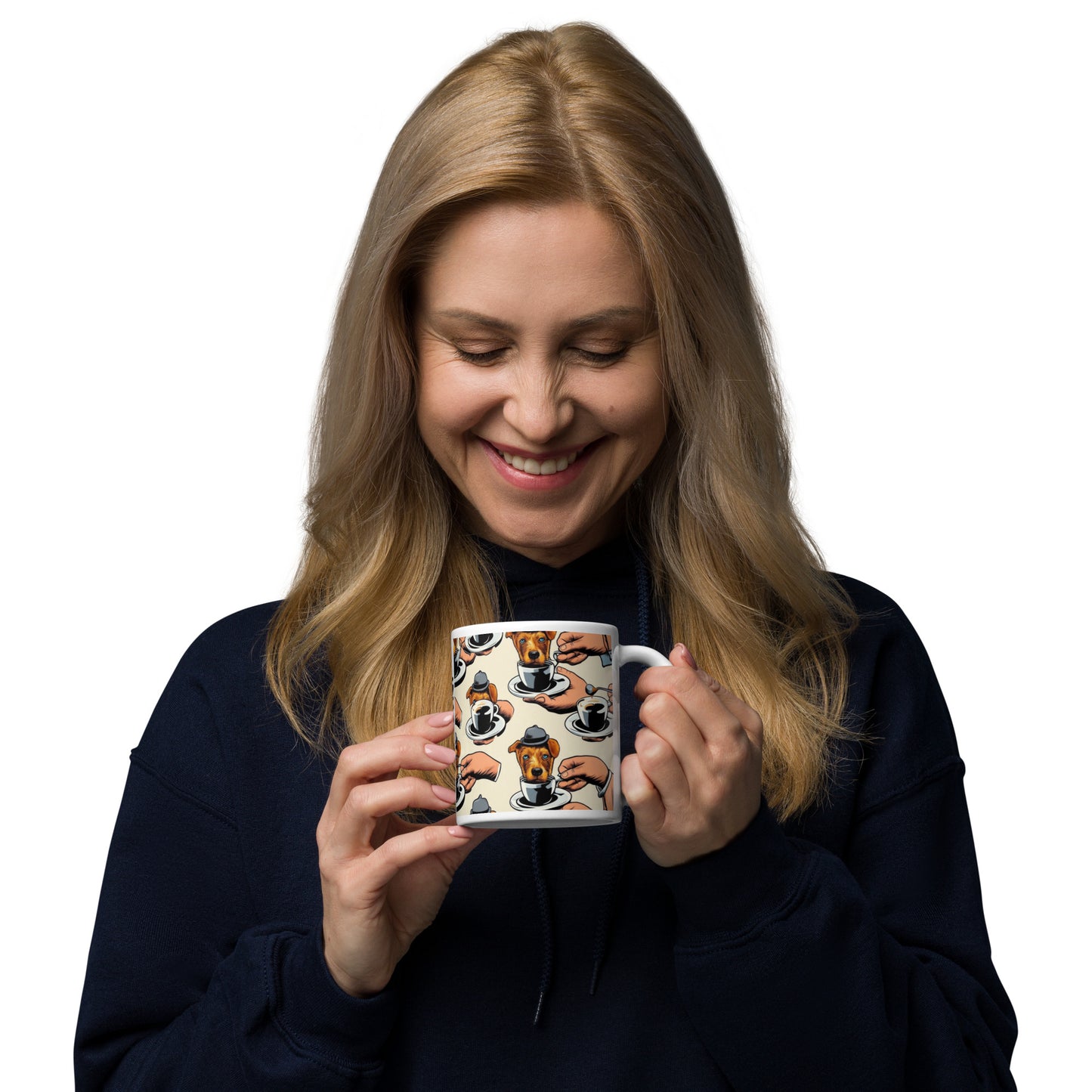 woman enjoying coffee