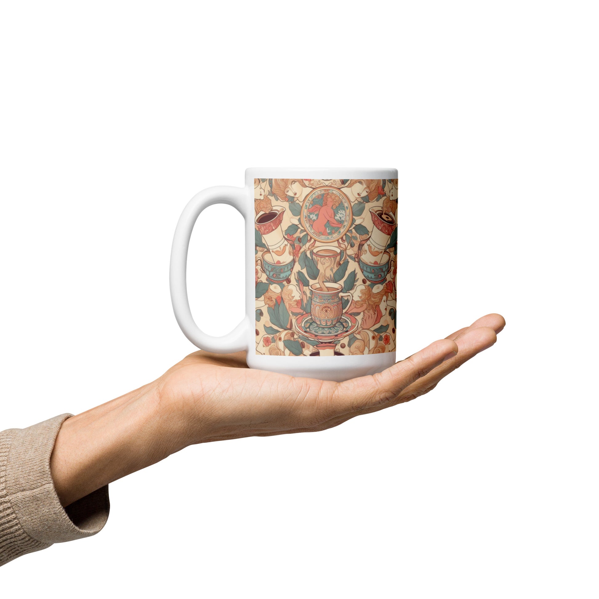 fine art mugs display