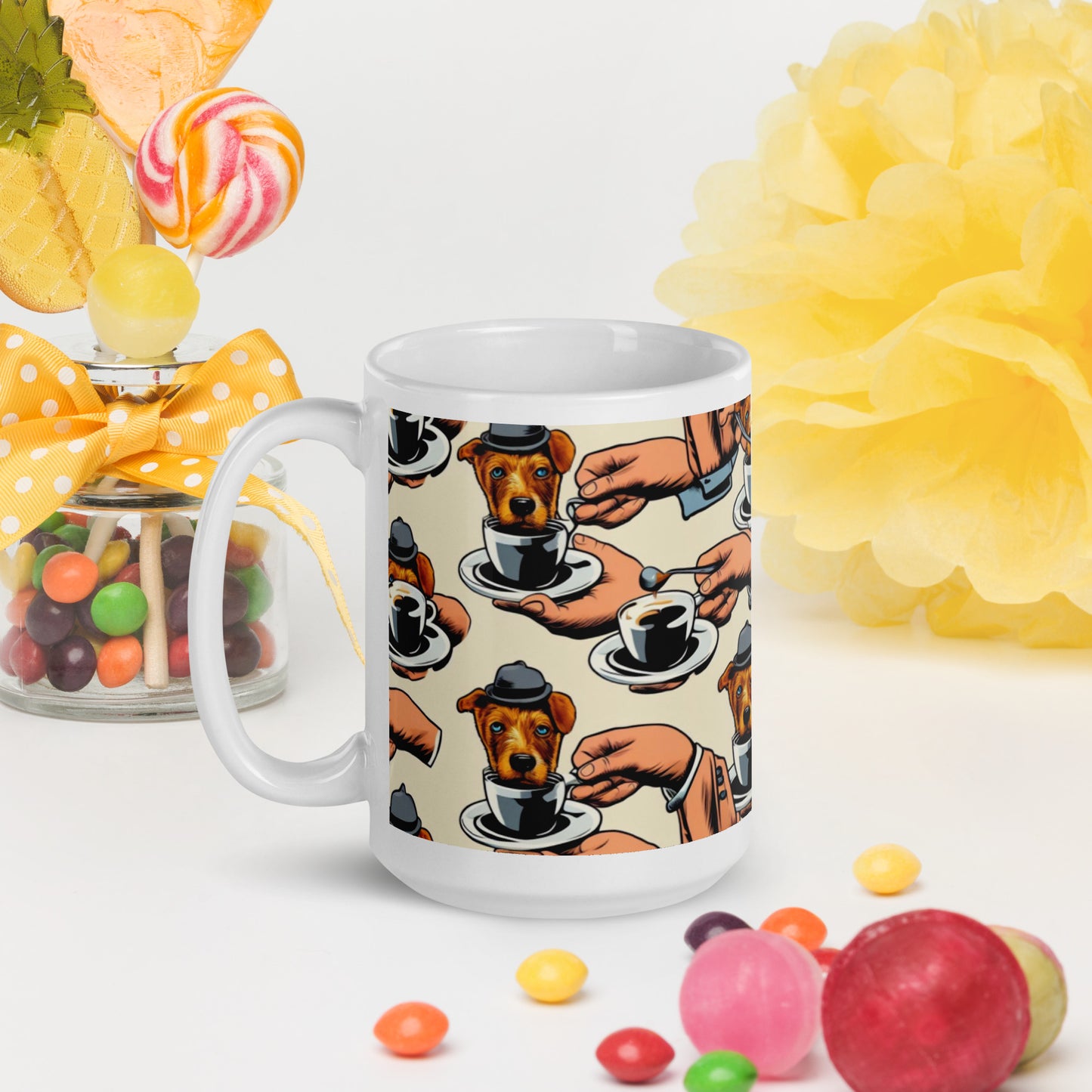 Gift time with a nice mug design